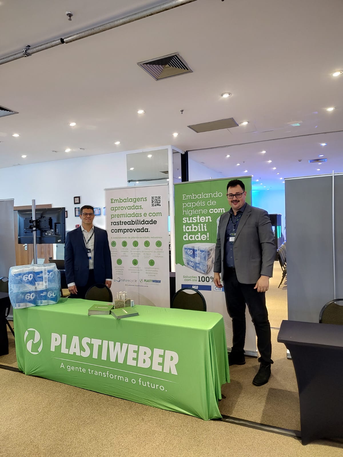 Empresa entrega 125% a mais de embalagens recicladas para o setor de Tissue em 2023