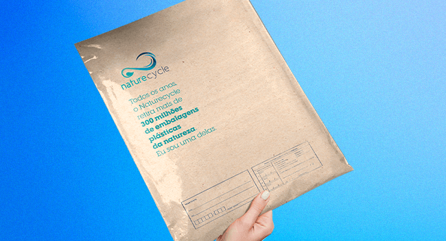 Envelope de e-commerce 75% PCR